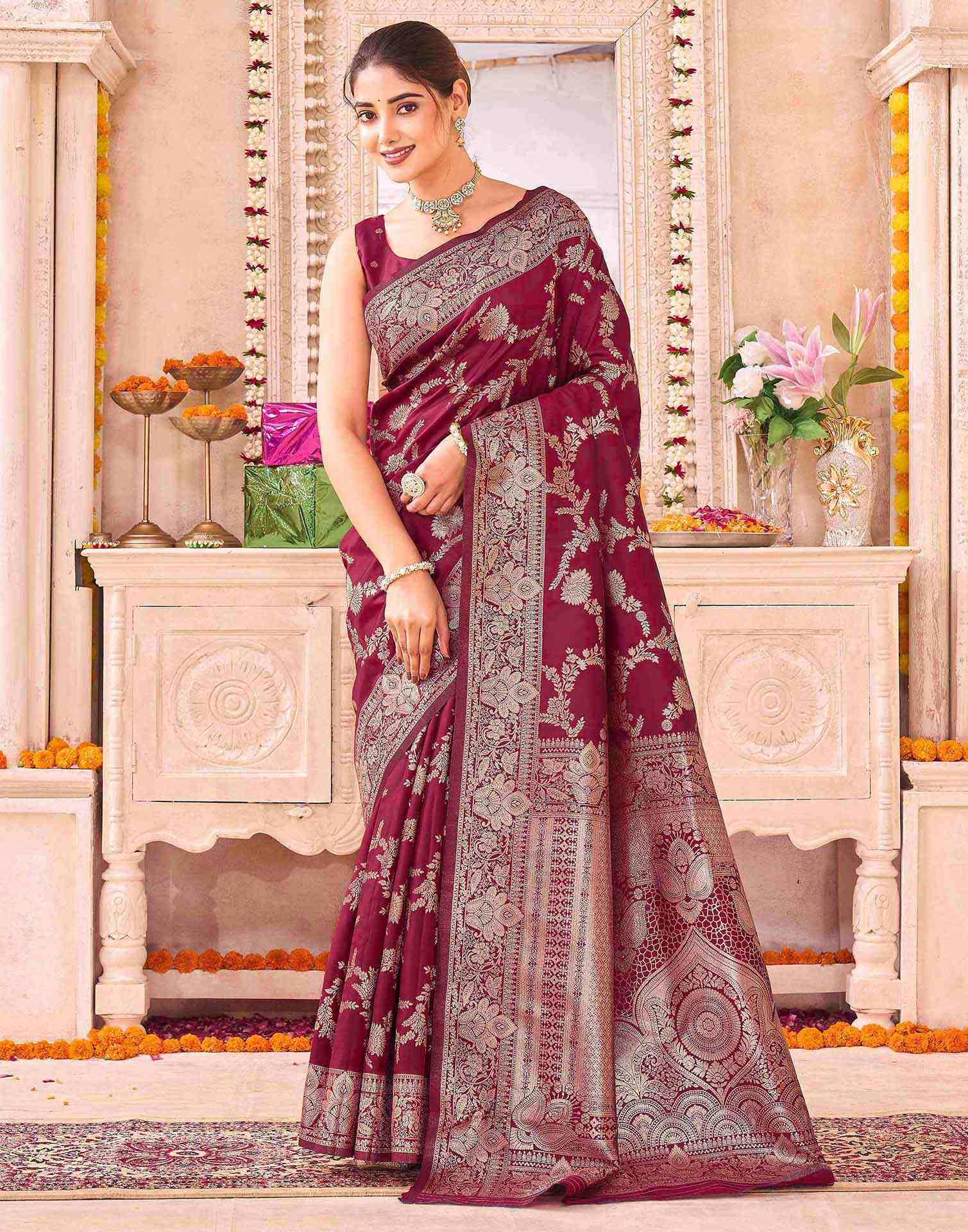 How To Choose The Perfect Wedding Saree