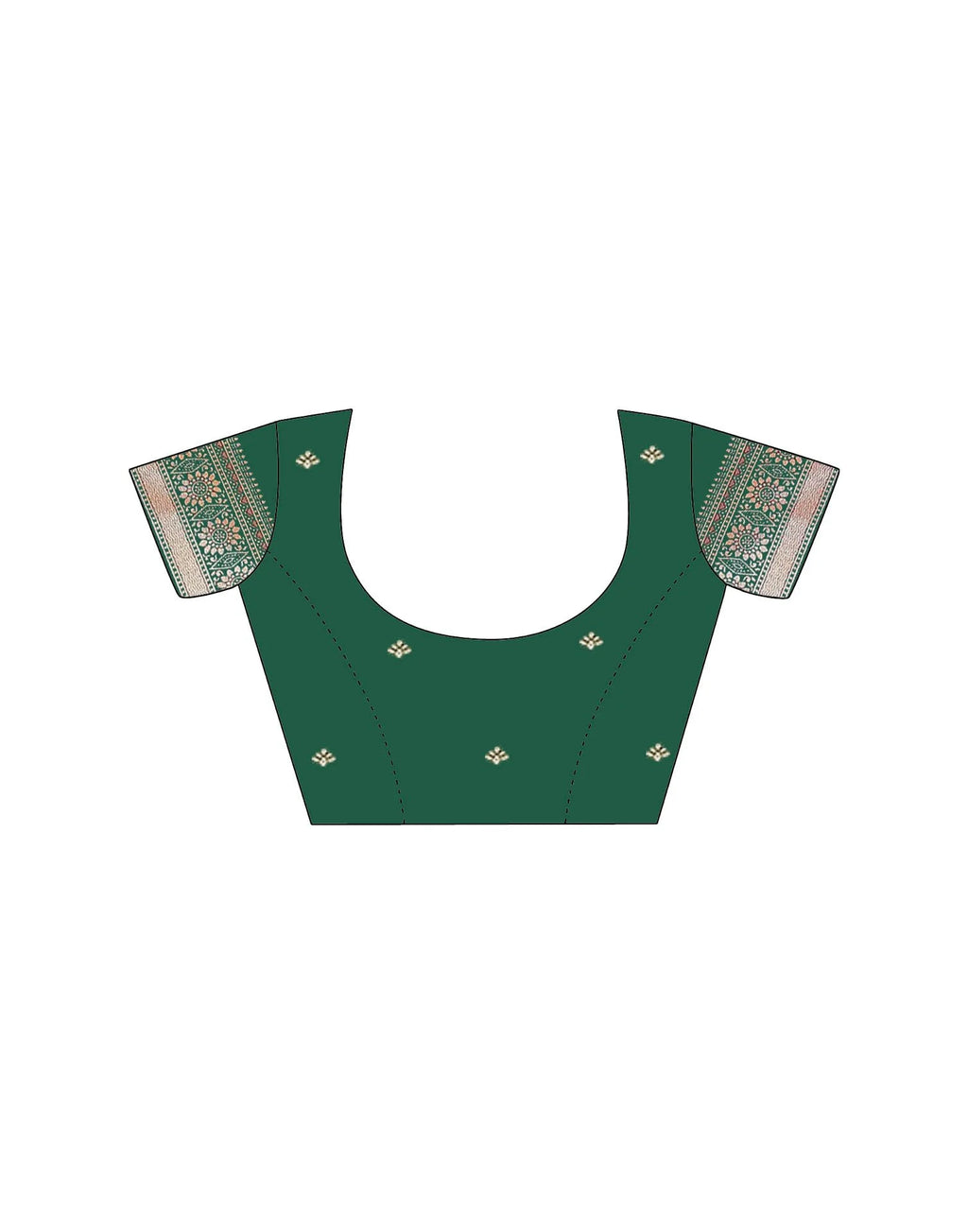 Green Silk Woven Banarasi Saree