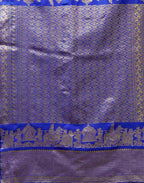 Blue Silk Woven Kanjivaram Saree